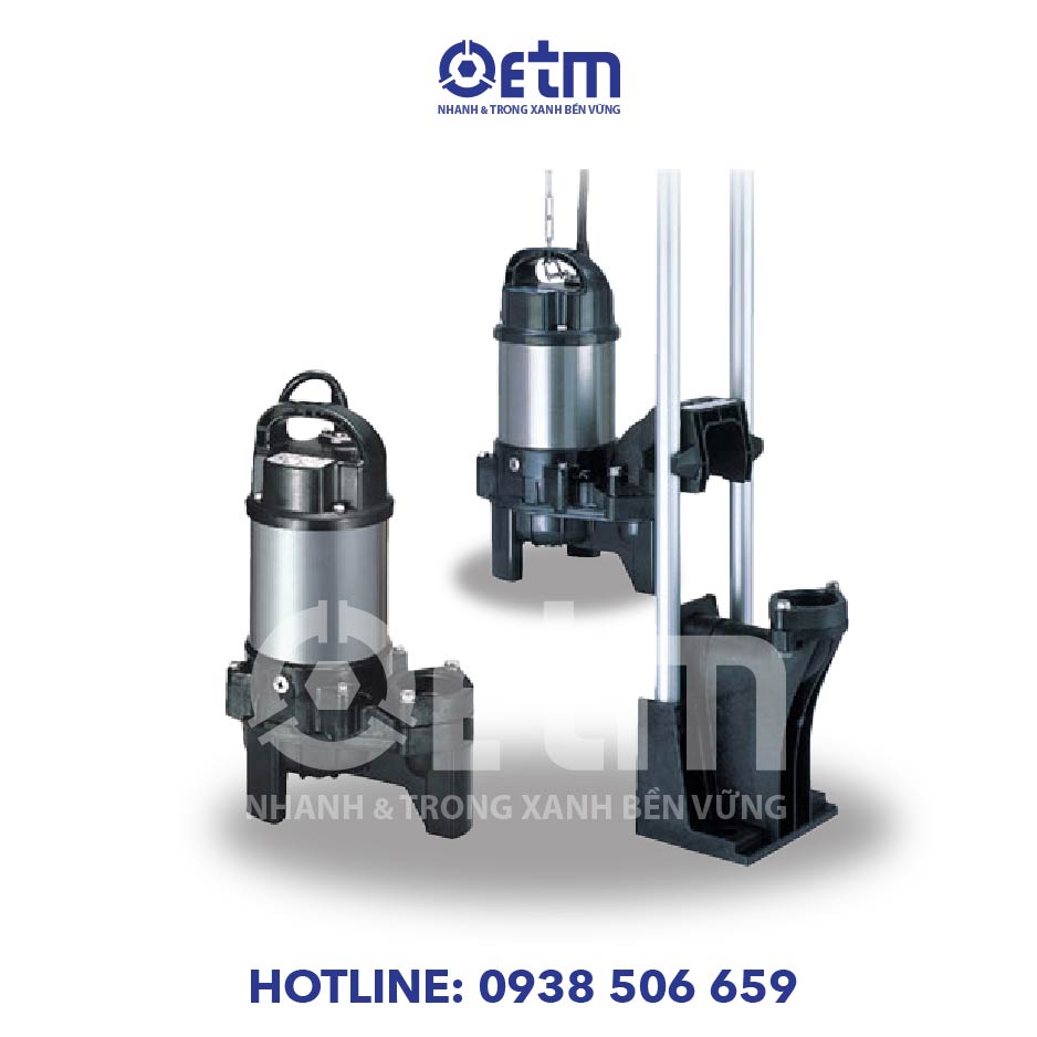 BƠM CHÌM NƯỚC THẢI TSURUMI PU